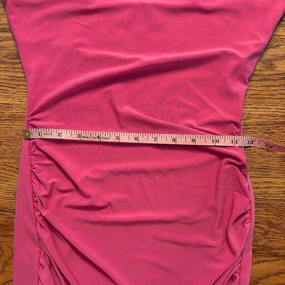 Better Be Hot Pink Bodycon Knee Length Sleeveless Dress Size S - Picture 8 of 11